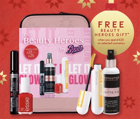 boots free beauty bag